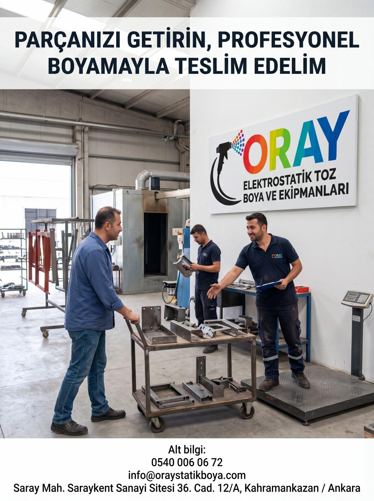 Ekip çalışması ve parça teslim